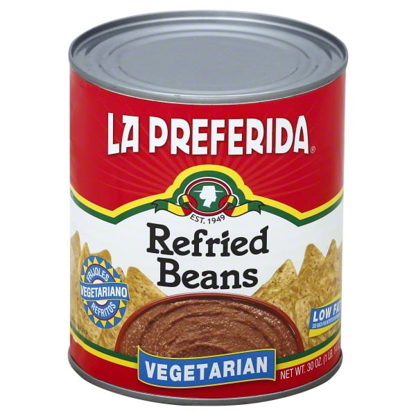 La Preferida Vegetarian Refried Beans, 30 Oz