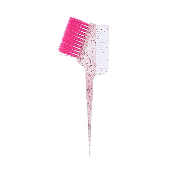 wonima44 Hair Dye Brushes Comb,Hair Coloring Brush Tool DIY Hairdressing Bleach Color Brushes Coloring Applicator for Hair Salon Home Hair Dye Tools()
