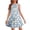 #A02-Blue, variant on Abcomgle Easter Dresses for Girls 5t-6t Funny Bunny Floral Print T Shirt Dresses for Girls A-Line Sleeveless Dress Outfits Crewneck Casual Twirly Dress Clothes for Girls,Red,5-6Years