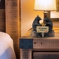 thumbnail image 4 of Bear Lovers Beehive Figurine with “My Honey is Here” Sign – Charming Resin Bear Couple Statue – Sweet Rustic Decor for Cabin, Shelf, or Table – Romantic Gift for Anniversary or Valentine’s Day, 4 of 9