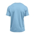 thumbnail image 4 of 9/11 Patriot Day Vintage USA Never Forget Men's T-Shirt - Retro Style Memorial Graphic Crew Neck Pullover with Tribute Message Light Blue L, 4 of 4