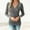 *Gray, variant on ClodeEU Women's Cross Wrap V Neck Long Sleeve Slim Fitted Rhinestone T Shirt Top,Ruched Elegant Tee Top Gray,Womens Plus XXL