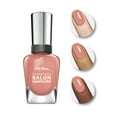 thumbnail image 4 of Sally Hansen Complete Salon Manicure Nail Polish, Peach of Cake, 4 of 6