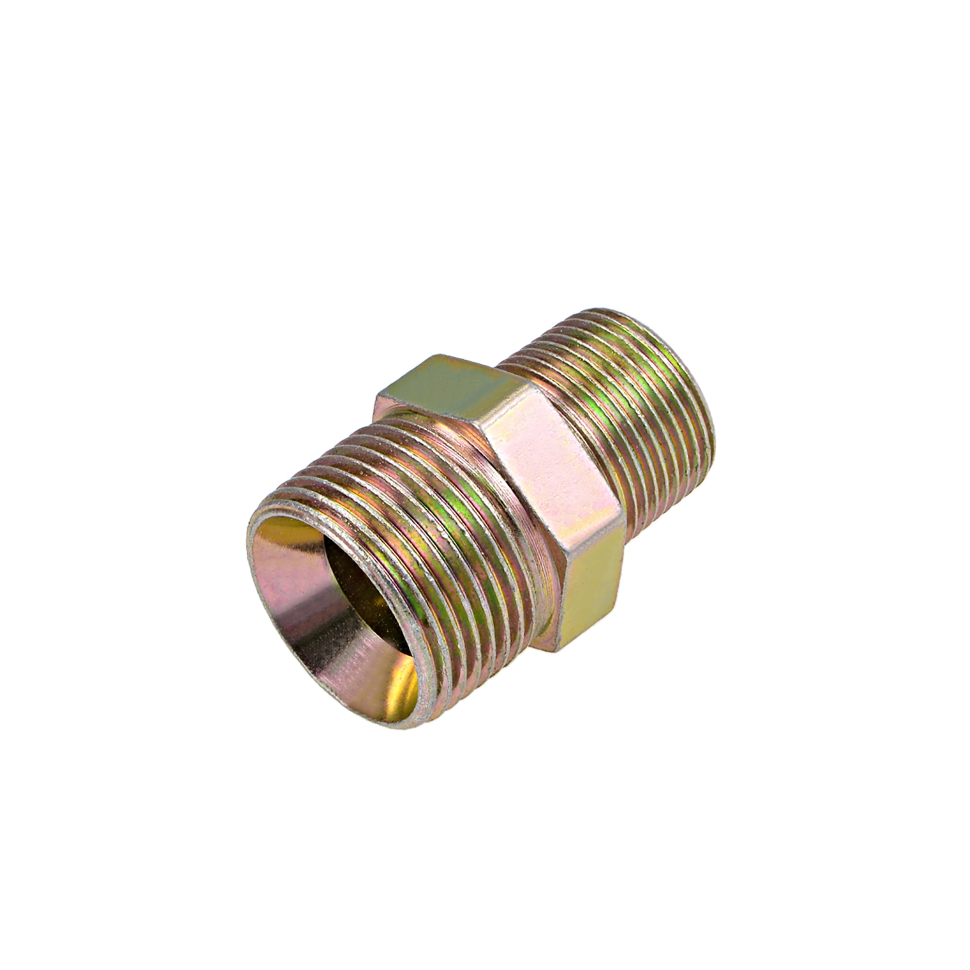 1/8" 1/4" 3/8" NPT Hex Nipple Reduer Brass Pipe Fitting Connector Adapter 