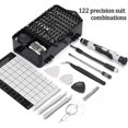 thumbnail image 2 of Ensemble De Tournevis De Prcision 122 En 1, Petit Tournevis Avec Tui Et Poigne Antidrapante, Kit D'outils De Rparation Pour Smartphones, Ordinateurs P, 2 of 5