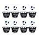 thumbnail image 1 of 48 Pcs Kids Decor Cupcake Toppers Football Cake Wrapper Cupcake Topper Football Baking Cups, 1 of 5