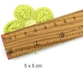 thumbnail image 2 of Tejer a mano Crochet Bordado Cara sonriente Girasol Flor Parches Costura Apliques Margarita Flores Parche para ropa de mujer Sombreros Pinzas para el cabello Ha, 2 of 5