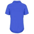thumbnail image 3 of Women's Cutter & Buck Royal Milwaukee Brewers Cooperstown Collection Coastline Epic Comfort Eco Recycled Polo, 3 of 3