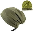 thumbnail image 2 of Bonnet de Nuit Slouchy Ajustable Doux avec Doublure en Satin, 2 of 4