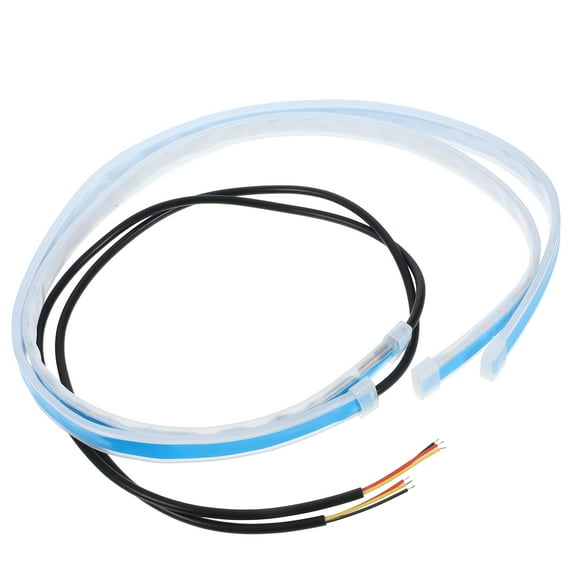 Worgeous 2- LED Car Hood Light Strips with Turn Signal Function, Bright and Flexible Auto Hood Lighting