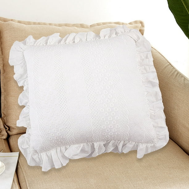Soft Decorative Pillows Covers Bedside Pillowcase Living Room Sofa Cushion Office Waist Sofa Pillowcase Soft Decorative Pillows Covers