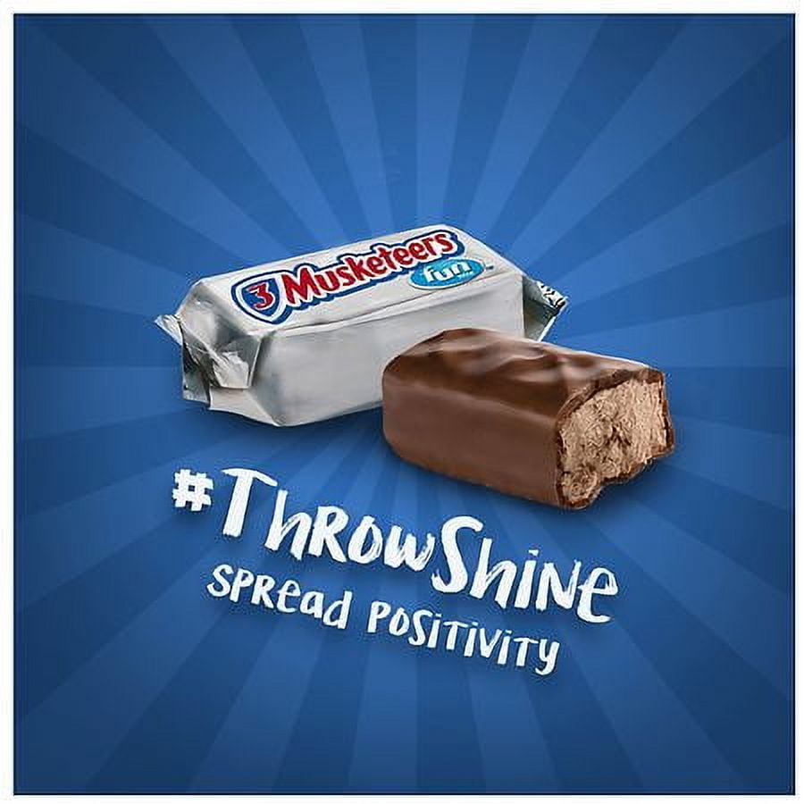 3 Musketeers Fun Size Chocolate Candy Bars10.48 oz Pack of 2