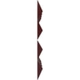 thumbnail image 3 of 19 5/8"W x 19 5/8"H Cornelia EnduraWall Decorative 3D Wall Panel, Gloss Merlot (Covers 2.67 Sq. Ft.), 3 of 6