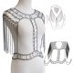 thumbnail image 1 of Cadena de cuerpo ajustable Salvador Collar de cadena de cuerpo de múltiples capas, 1 of 10