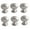 Matte Brushed Color, variant on HDJNal 6 Pcs Creative Pigeon Eggs Furniture Pulls Dresser Knobs,Zinc Alloy Rose Gold Furniture Handles Decorative Ball Cabinet Knobs Door Handles, with Mounting Screws