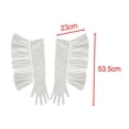 thumbnail image 4 of Guantes de moda para mujer, guantes con , cubiertas para brazos, guantes de completo para niñas, para vestido, accesorios para Colco Guantes de mujer, 4 of 8