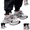 Silver, variant on YOUYEDIAN Sneakers for Kids Boys Girls Breathable Mesh Chunky Sneakers