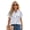 Butterfly Dragonfly Peony Flower, variant on Palm Tree Leopard Print Button Down Shirts for Women Satin Silk Collared Dressy Casual Blouses Loose Short Sleeve Office Work TopsSize, XL