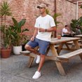 thumbnail image 4 of Boyscolos Athletic Shorts for Men Quick Dry Drawstring Breathable Biker Short Workout Summer Gym Pants with Zipper Pockets Blue M, 4 of 8