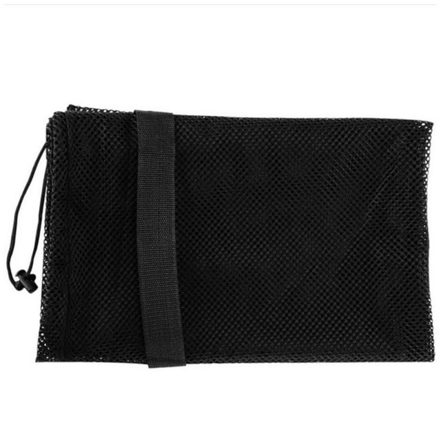 Langgg Storage Net Bag Polyester Carry Ball Large Capacity Soccer Pocket Exercising Organization Accessory for Gym Playground