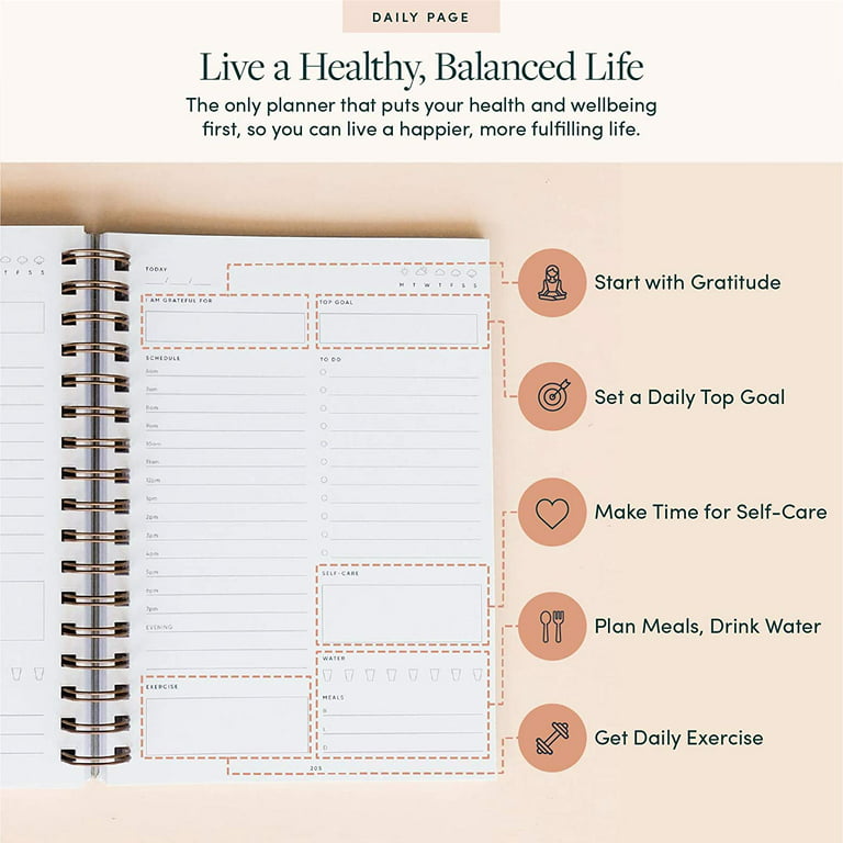 Daily Productivity Planner - Selffit Coaching