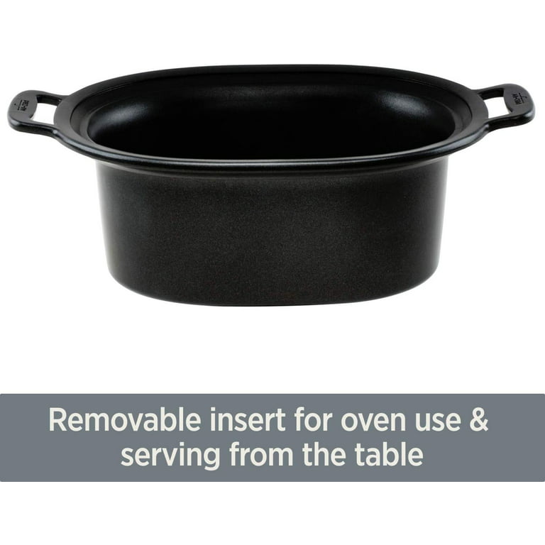 All-Clad Replacement Ceramic Insert for Slow Cooker - Black(1500990903)