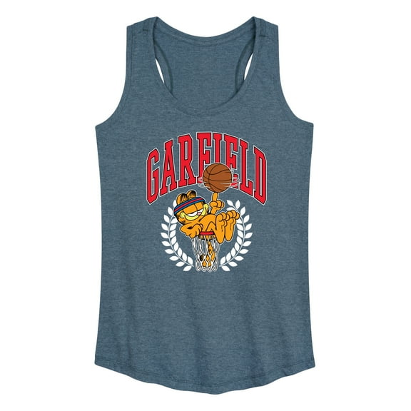 Garfield - Basketball - Women's Racerback Tank Top