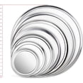 thumbnail image 3 of Yeater 50776 Pizza Pan/Tray 18 inch, Wide Rim, Aluminum, Commercial Grade, 1 Count, 3 of 8