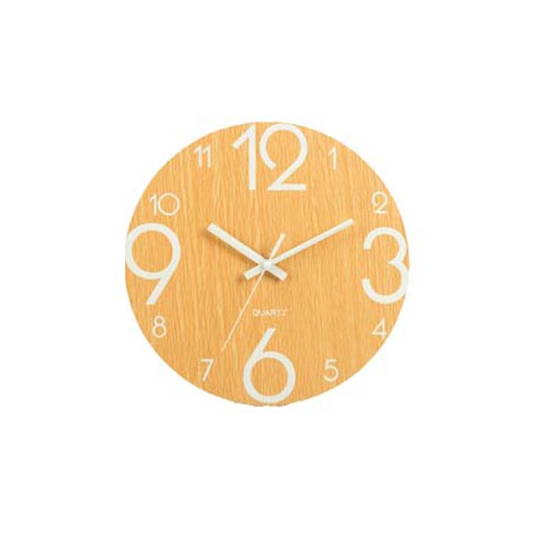 Número Digital Reloj de pared DIY 3D Reloj silencioso Resplandor Acrílico oscuro Luminoso Reloj colgante Acrílico Breve Silencioso DIY Reloj de pared moderno Xemadio 1257-1