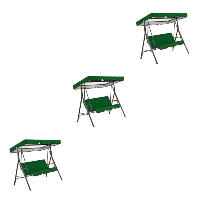Bearachild Cubierta de asiento para silla columpio, toldo para sombra de sol, Patio, porche exterior, hamaca, banco, protector de toldo de Type1 NO1