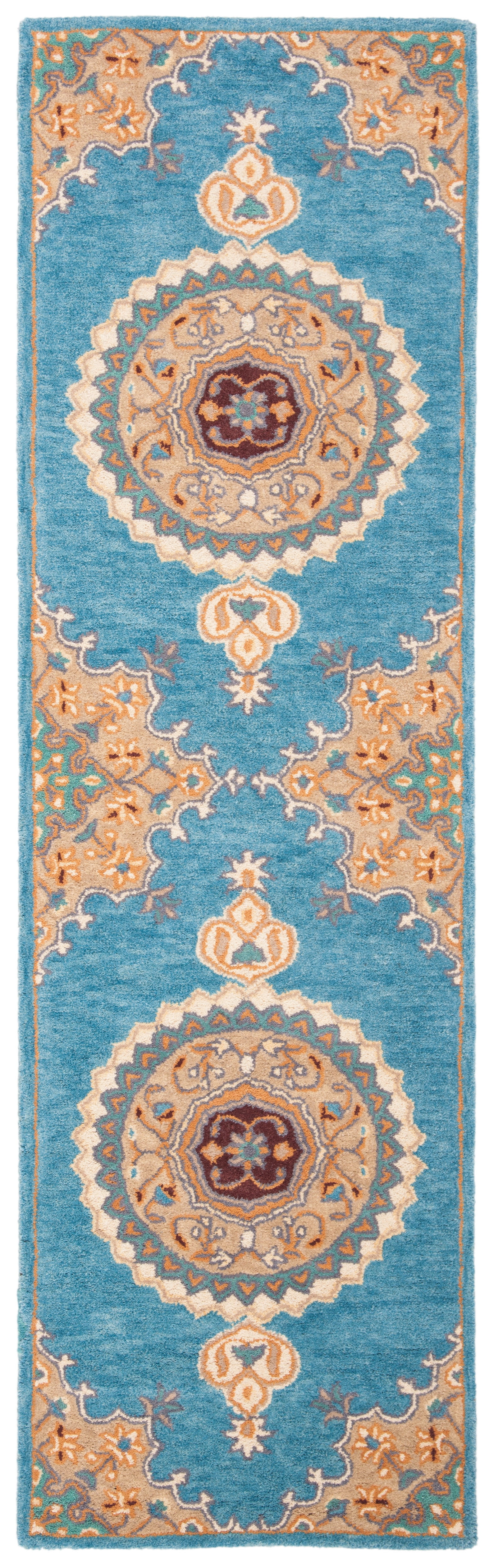 Safavieh Heritage Jacinth Oriental Runner Rug, Blue/Beige, 2'3" x 8'