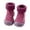 Wine, variant on Krdevn Kids Toddler Baby Boys Girls Solid Warm Knit Soft Sole Rubber Shoes Slipper Stocking Soft Shoes,Toddler Girl Shoes,Boys Shoes,Size:3-3.5 Years