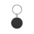 thumbnail image 1 of Llavero de curpiel y metal premium-Roma negro 4 x 8, 1 of 2