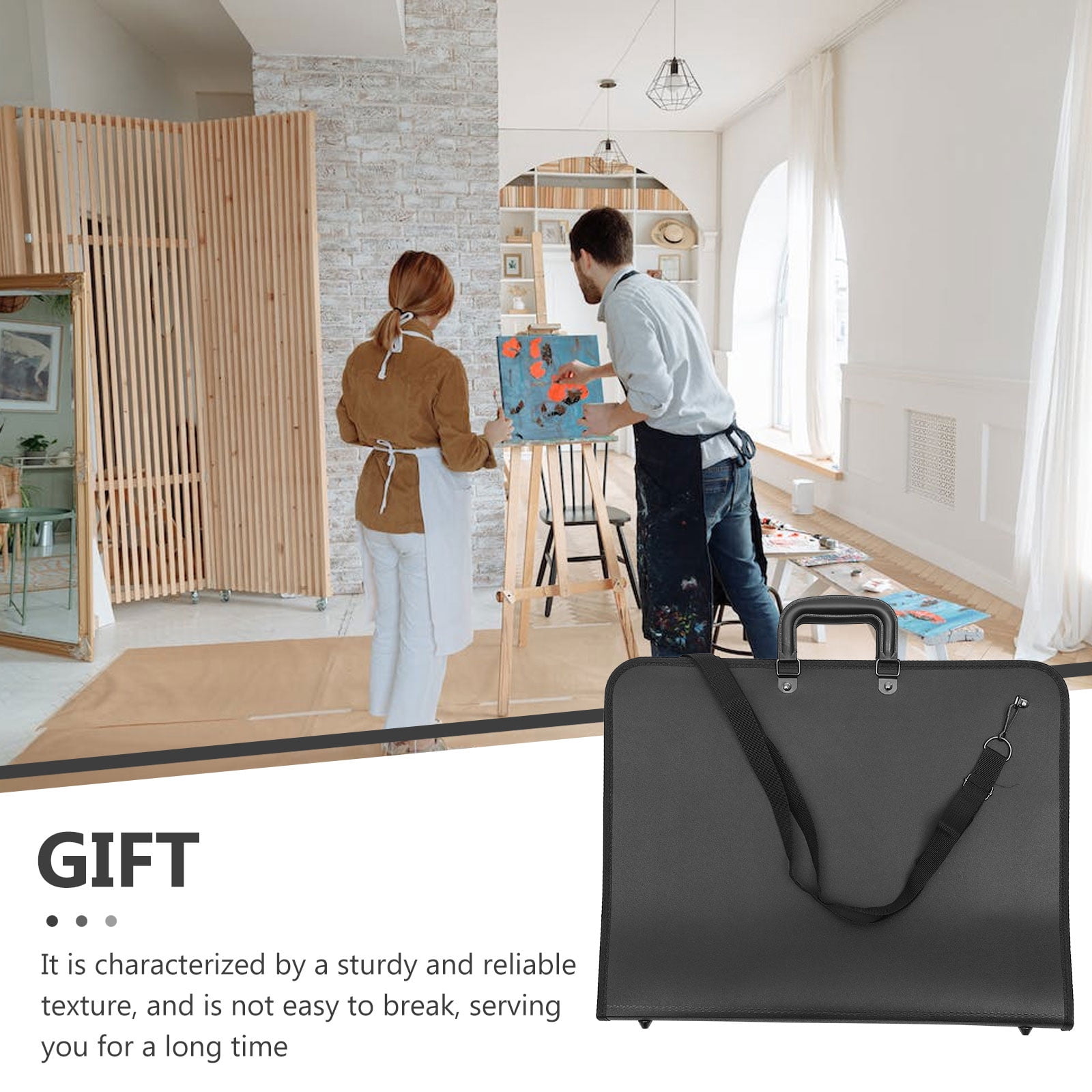 Raindrops  Portable Works Bag Art Supply Kit Artist Carrying