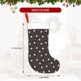 thumbnail image 4 of Balery Funny Chicken Pattern Christmas Stockings with Initials, 18" Large Knit Christmas Stocking,Xmas Stocking for Kids, Holiday and Family Stocking, 4 of 7