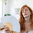 thumbnail image 4 of Pack Of 12 Hand Fans White Fans Wedding Guests Paper Fans Folding Fans For Wedding, Birthday, Party, 4 of 4