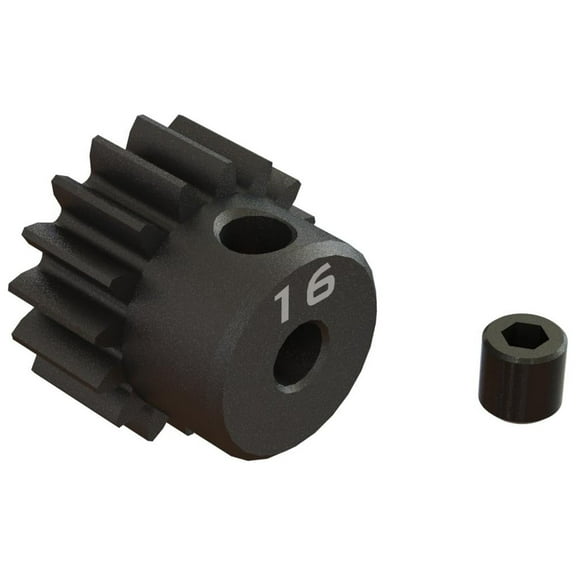 ARRMA 16T 0.8Mod 1/8 Bore CNC Steel Pinion Gear ARA311078 Gears & Differentials