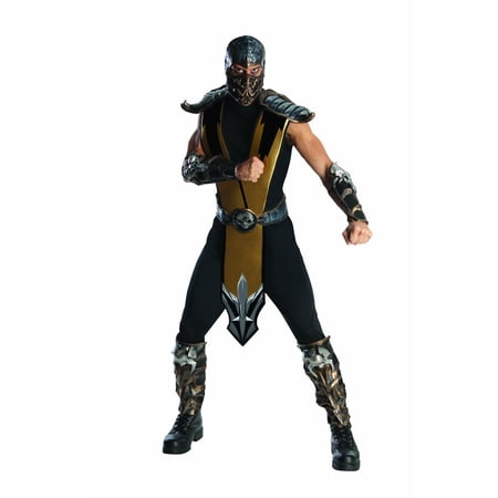 Mens Mortal Kombat Scorpion Costume