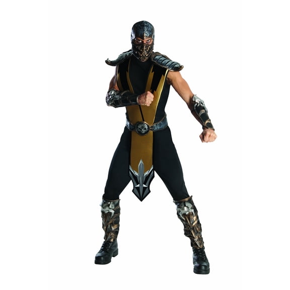 Mens Mortal Kombat Scorpion Costume