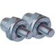 thumbnail image 4 of Conector de Terminal de batería Universal Positivo Negativo, 2 uds., plateado, 4 of 5