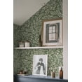 thumbnail image 2 of Daisy Bennett Designs Pine Field Vining Leaf Trail Premium Matte Non-Woven Peel and Stick Wallpaper - 20.5 in. W x 18 ft. L Roll, 2 of 7