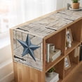 thumbnail image 6 of Table Runners 70 Inches Long Dress Scarves, Texas Star Vintage Farmhouse Coffee/Dining/Kitchen Table Decor, Holiday Table Runner, Navy Blue Retro Berry Wooden 13x70 Inch, 6 of 9
