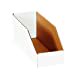 thumbnail image 2 of Boxes Fast Bfbinmt612 Open Top Bin Boxes, 6 X 12 X 4 12, White (Pack Of 50), 2 of 4