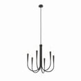 thumbnail image 2 of Penrose 6-Light Chandelier, Black, 2 of 10