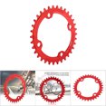 thumbnail image 4 of Bike Chain Ring, BCD104 Aluminum Alloy Mountain Bike Single Crank Chain Ring Standard Teeth Design for Bike Repair, 4 of 7