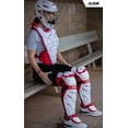thumbnail image 3 of All Star All-Star Afx Fastpitch Softball Catcher Kit (Medium) White/Scarlet Medium, 3 of 5