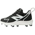 thumbnail image 6 of New Balance Youth Romero Duo TPU Molded Fastpitch Softball Cleats Black/White 5.5, 6 of 6