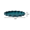 thumbnail image 3 of Bloem Wave 6" Diameter Resin Saucer Tray: Charleston Green - Matte, Decorative, Indoor and Outdoor, 3 of 5
