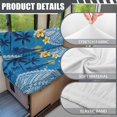 thumbnail image 6 of Uorisanigo RV Dinette Cushion Covers Stretchable Blue Polynesian Tattoo Sofa Camper Cushion Covers Replacement Couch Cushion Slipcovers RV Seat Covers Couch Cover Anti Slip Stretch Fabric, 6 of 7