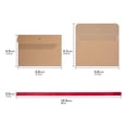 thumbnail image 3 of Clearance! beishanbush Home Decor Envelope Kraft Retro Kraft 30Pcs Handmade Paper Style Envelope Vintage Recycled Office & Stationery One Size Multi-Color, 3 of 9